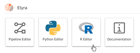 Open R Editor