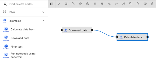 Example pipeline for the HTTP component